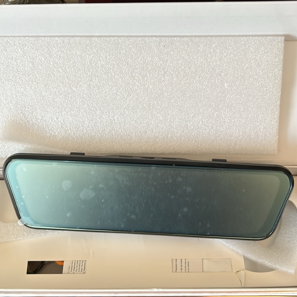 Full-Size Starlight Night Vision Dash Cam Mirror | HD 170° Wide Angle | NEW - Picture 2 of 13